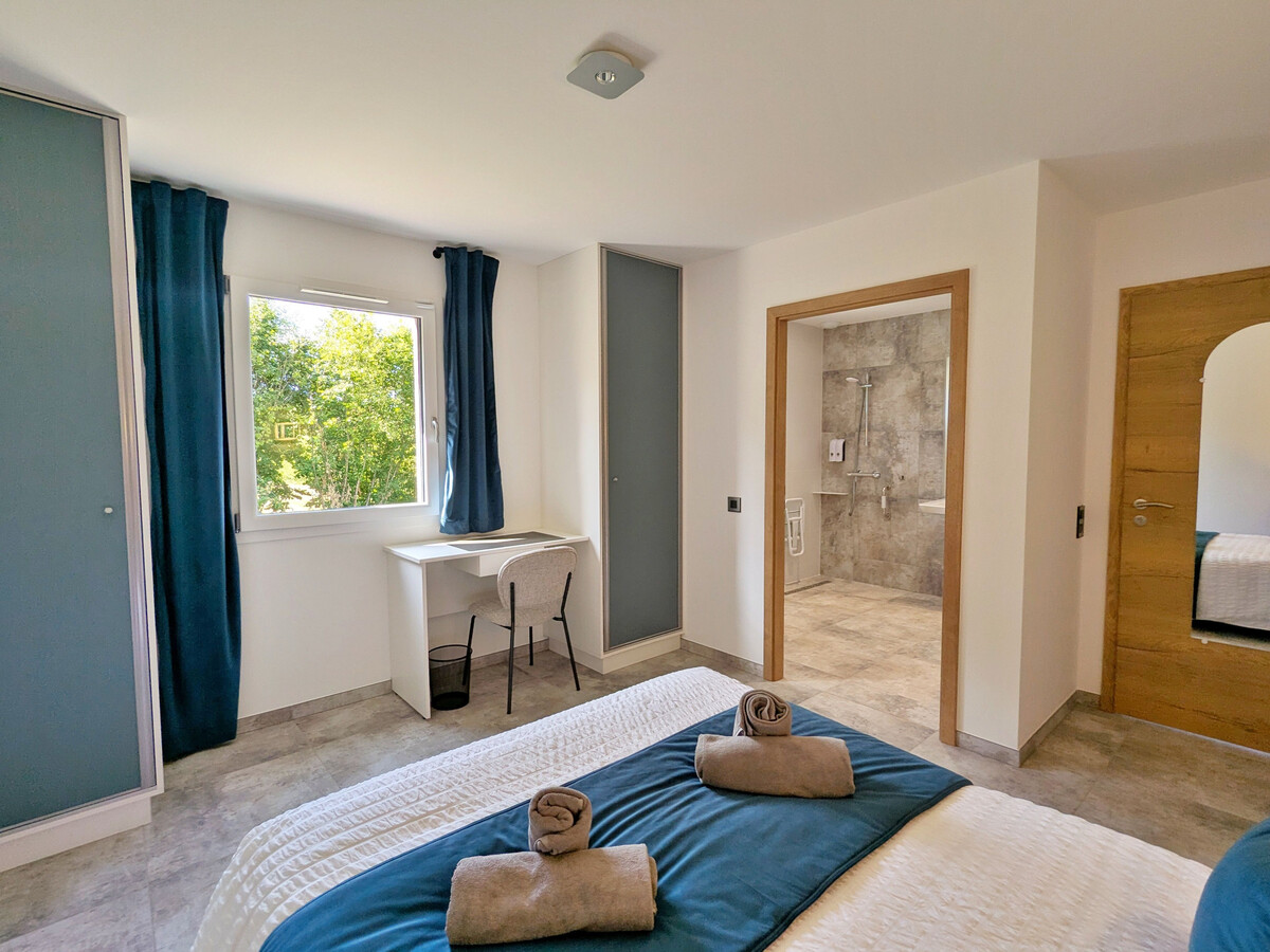 Gîte 11 pers. Fraize : spa, vue Vosges, 5 chambres - Photo 16