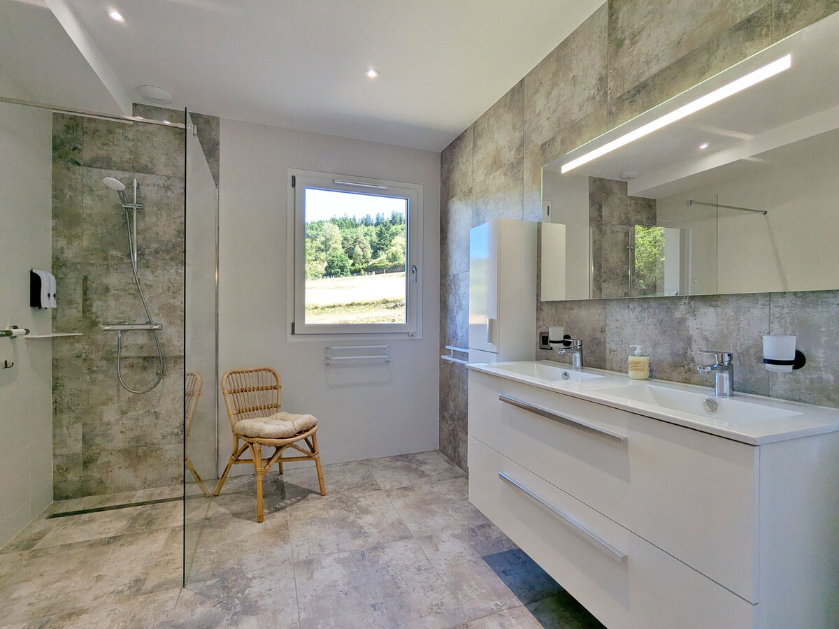 Gîte 11 pers. Fraize : spa, vue Vosges, 5 chambres - Photo 21
