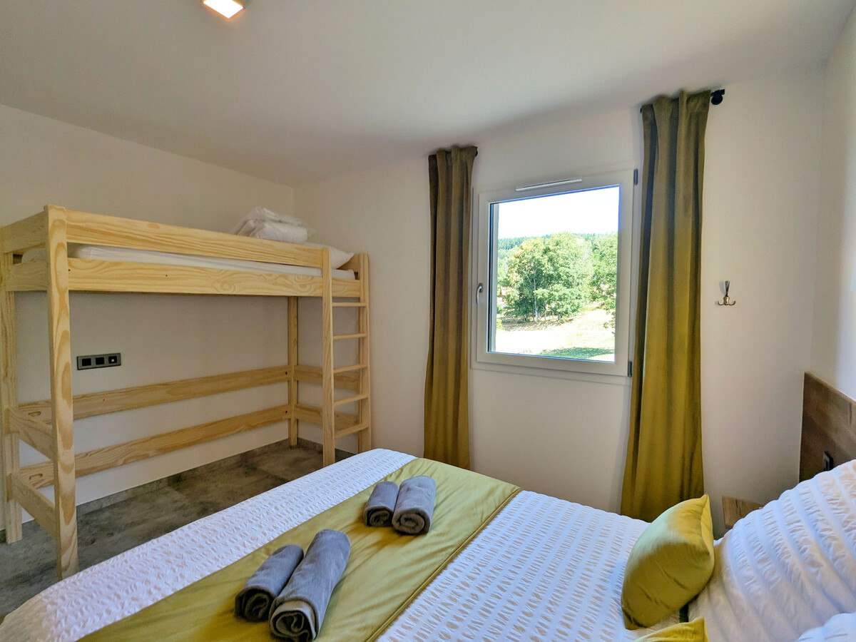 Gîte 11 pers. Fraize : spa, vue Vosges, 5 chambres - Photo 23