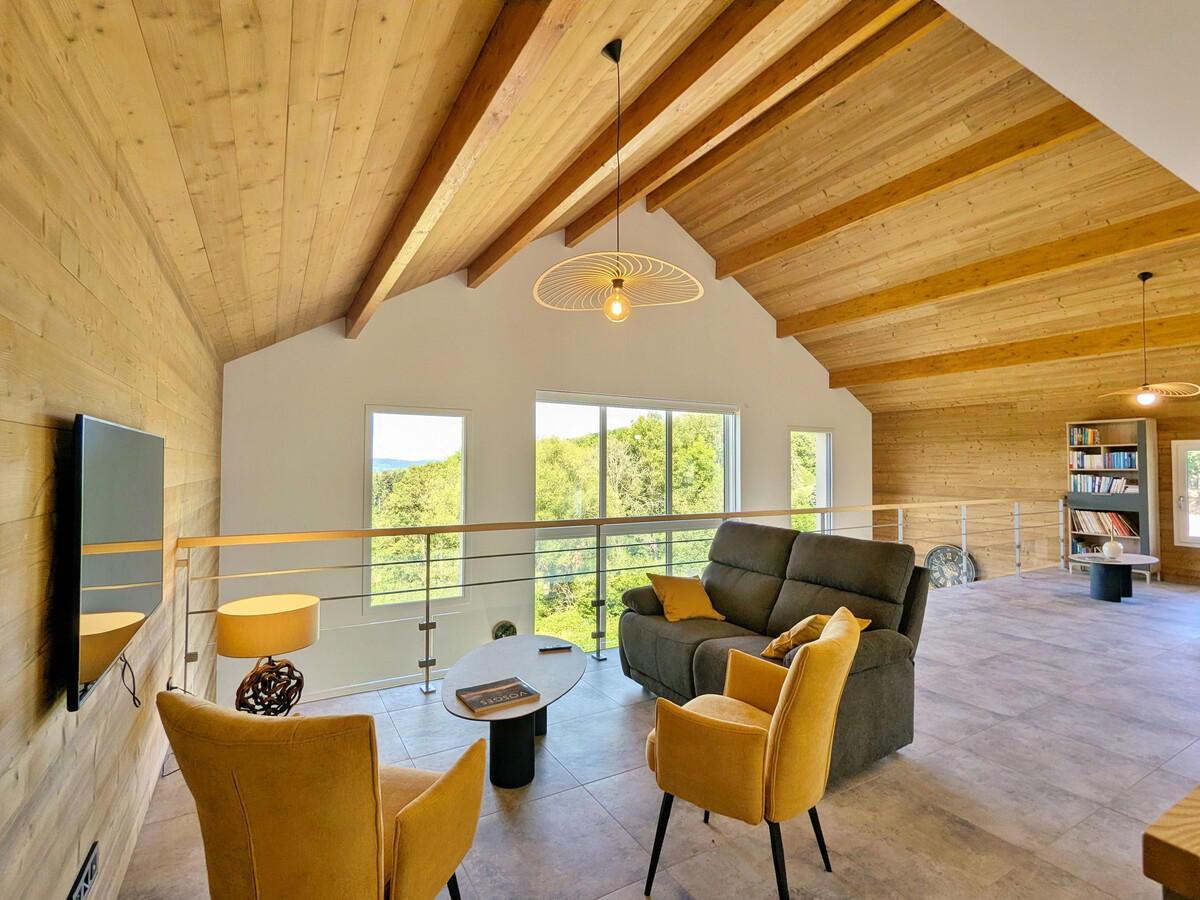 Gîte 11 pers. Fraize : spa, vue Vosges, 5 chambres - Photo 27