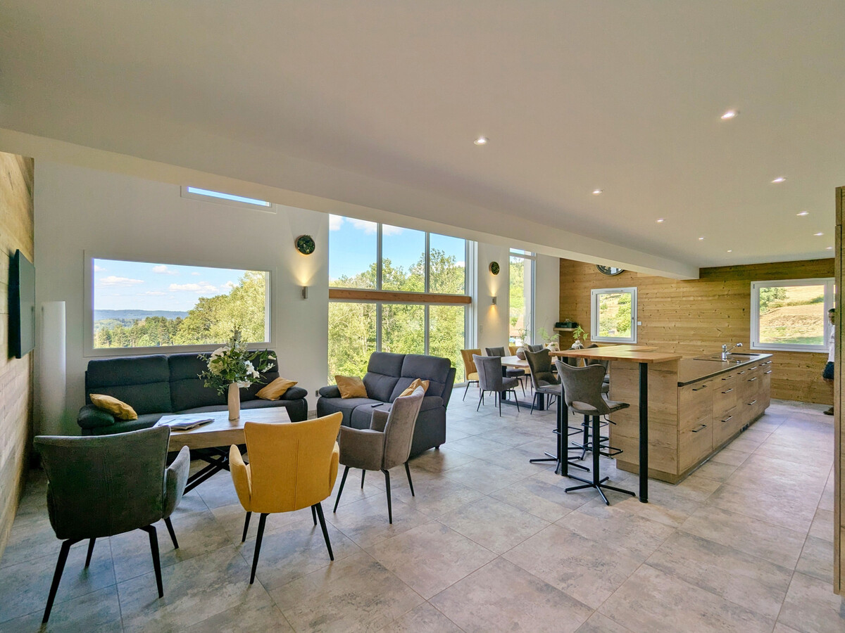 Gîte 11 pers. Fraize : spa, vue Vosges, 5 chambres - Photo 28
