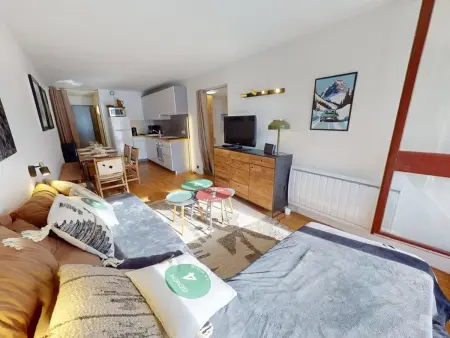 Appartement skis aux pieds, vue Aiguille Rouge - Les Arcs : photo 4