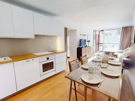 Appartement skis aux pieds, vue Aiguille Rouge - Les Arcs : photo 7