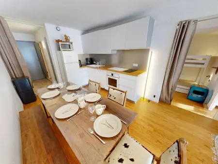 Appartement skis aux pieds, vue Aiguille Rouge - Les Arcs : photo 8