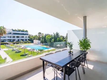 Appartement 6 pers. vue montagne à Estepona, clim, piscine : photo 25
