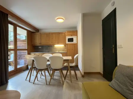 Appart 6 pers. Valloire : balcon, piscine, parking : photo 4