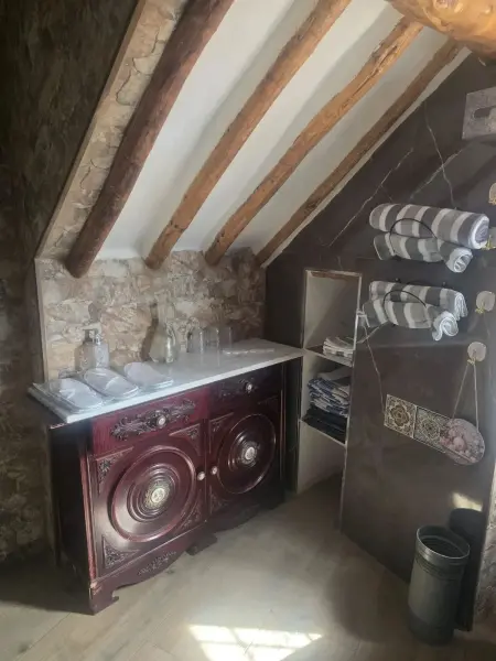 Maison de campagne à Diezma avec cheminée, terrasse et vue montagne : photo 8