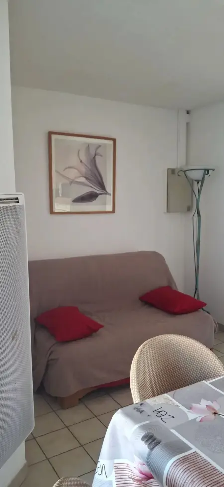 Studio lumineux de plain-pied avec balcon à La Grande-Motte : photo 6