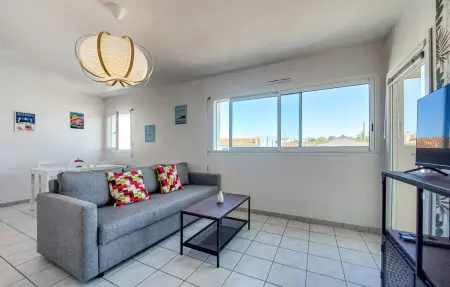 Appartement 43 m² avec balcon, 900 m de la plage : photo 3