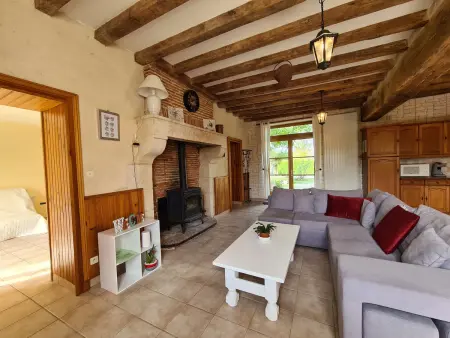 Gîte 8 pers. Berry avec étang privé et parc animalier : photo 5