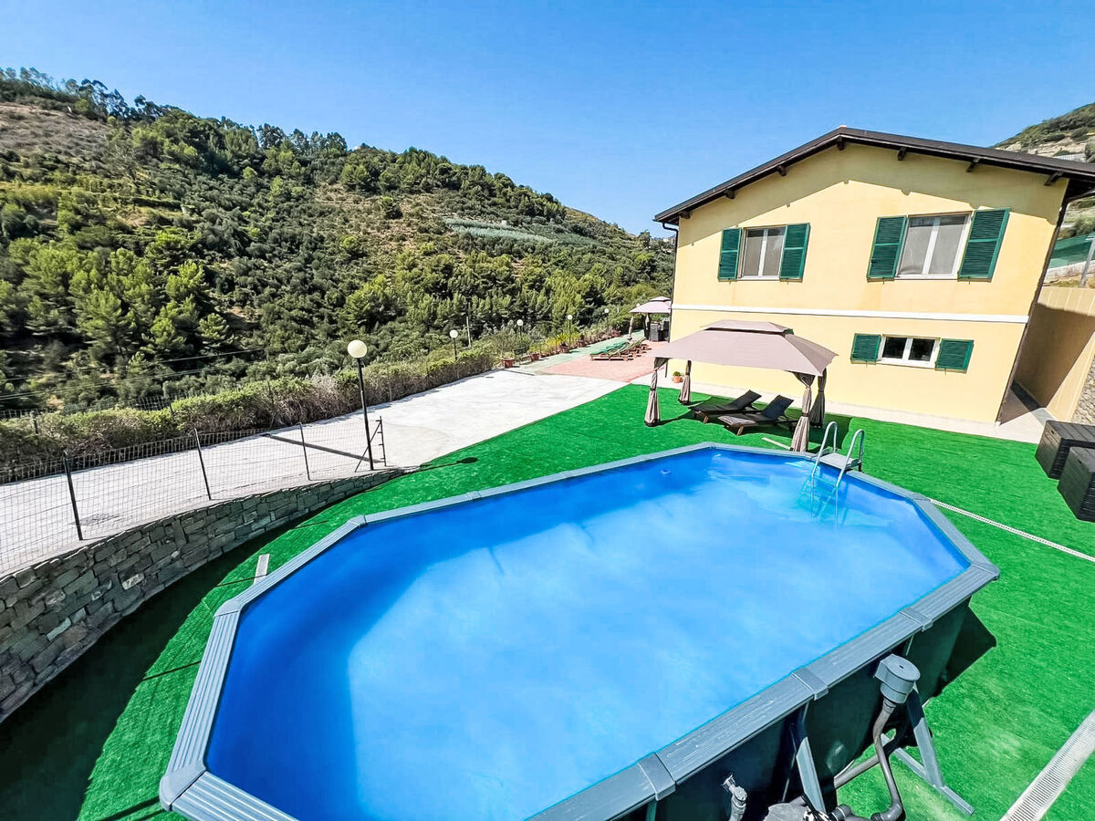 Villa Soleggiata – 8 pers, piscine & vue mer à Castellaro - Photo 25