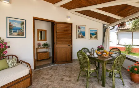 Maison 4 pers. avec piscine et vue mer à Nicotera Marina : photo 4