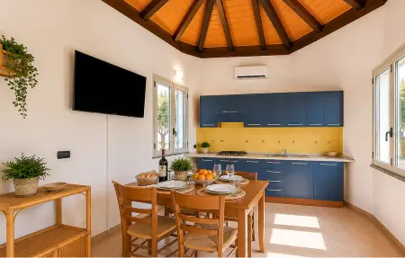 Maison 4 pers. avec piscine et vue mer à Nicotera Marina : photo 5