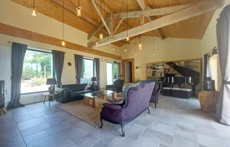 Demeure XVIIIe siècle, piscine chauffée et sauna à Meursac : photo 3