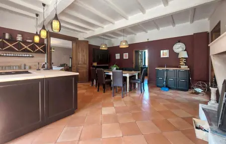 Demeure XVIIIe siècle, piscine chauffée et sauna à Meursac : photo 6