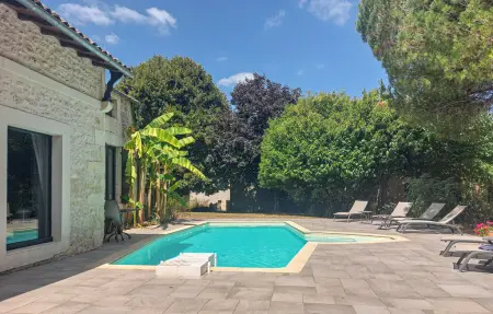 Demeure XVIIIe siècle, piscine chauffée et sauna à Meursac : photo 12