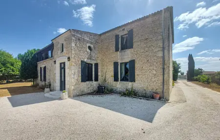 Demeure XVIIIe siècle, piscine chauffée et sauna à Meursac : photo 14
