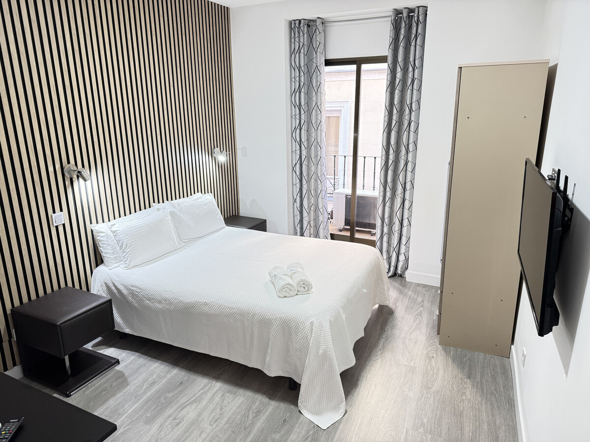 Studio 23 m² Gran Vía, balcon et climatisation - Photo 22