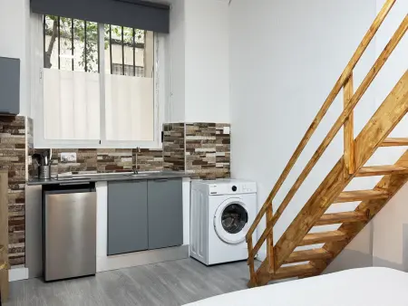 Studio duplex 20 m² Gran Vía - 3 personnes : photo 17
