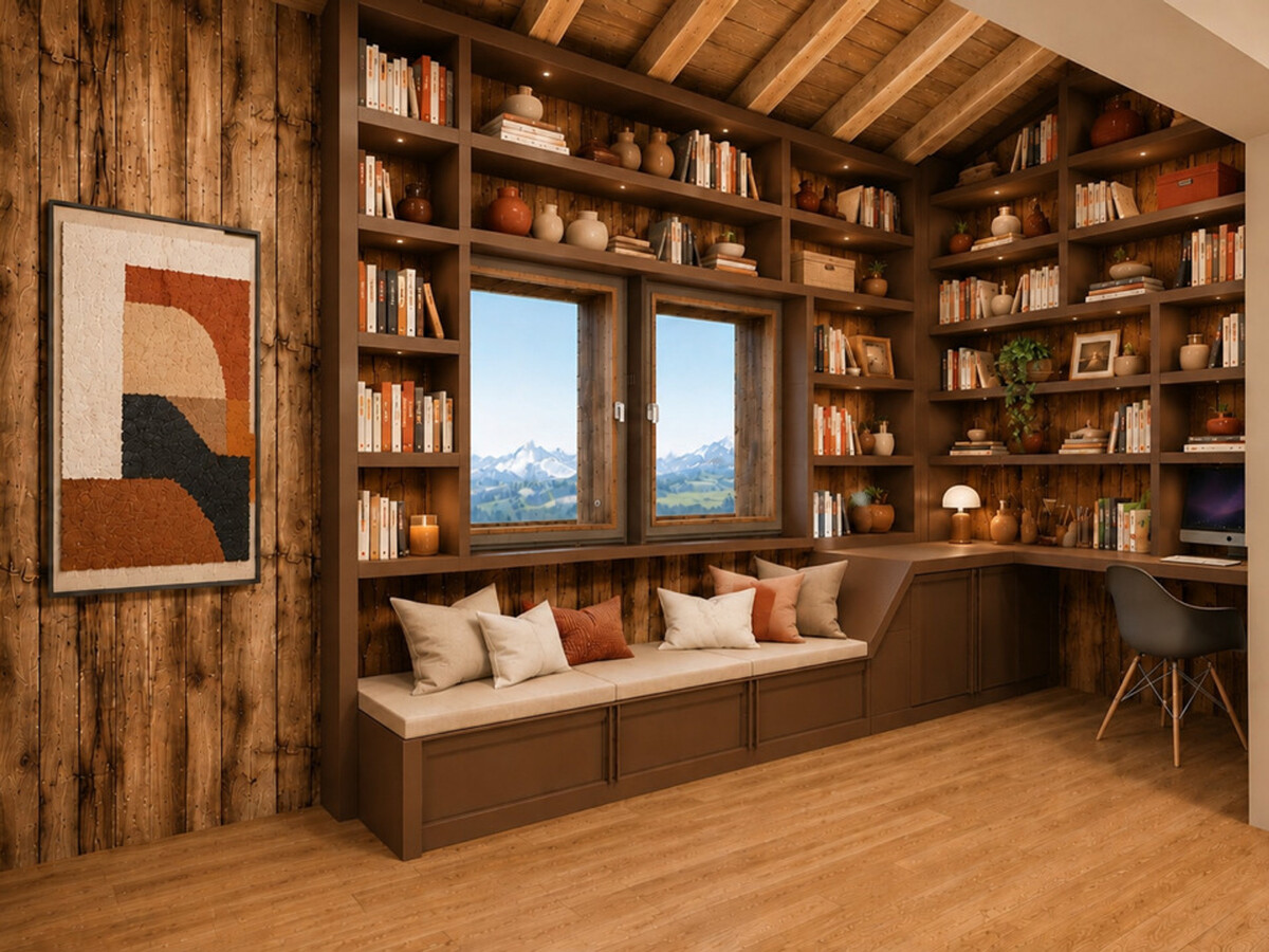 Chalet Josephine & Napoleon, 15 pers., vue pistes - Photo 3