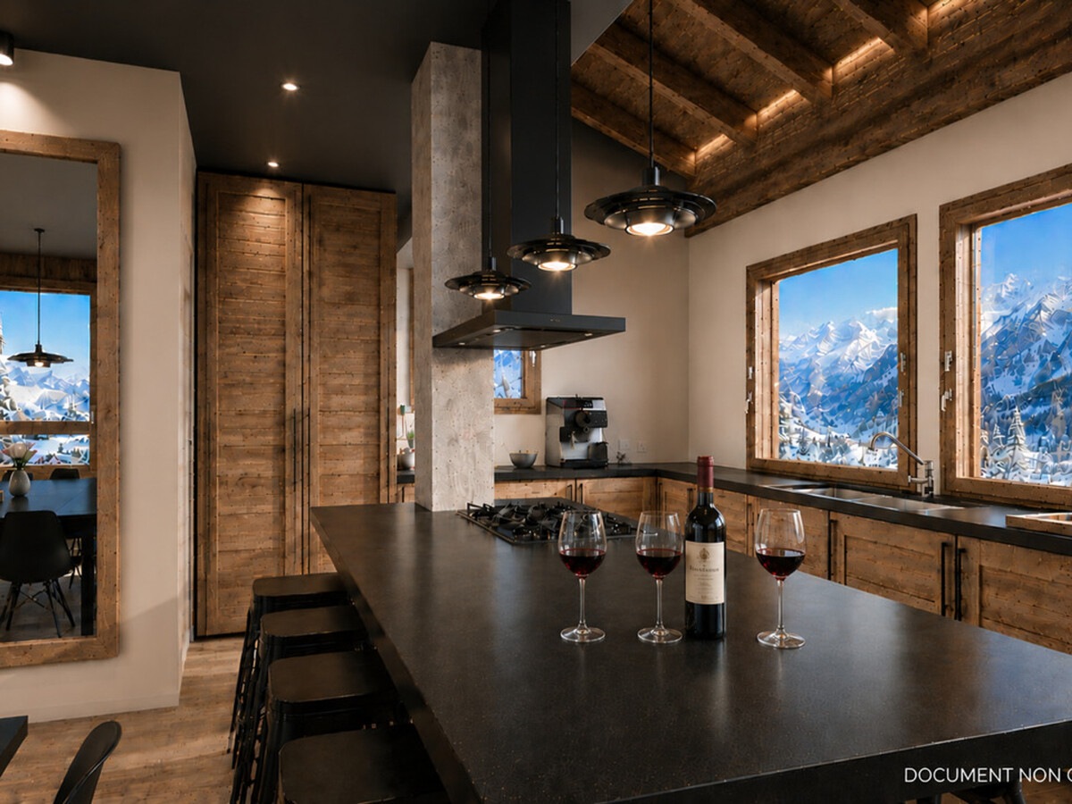 Chalet Josephine & Napoleon, 15 pers., vue pistes - Photo 4