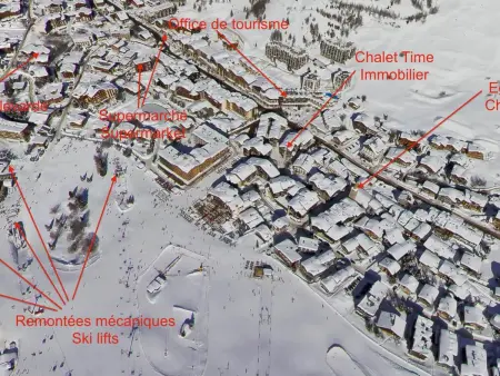 Appartement chalet 8 pers., centre Val-d'Isère, 2 min des pistes : photo 16