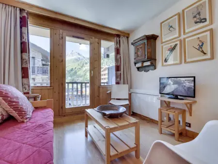 Duplex 4 pers. vue pistes - Val Village Val-d'Isère : photo 2