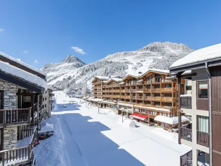 Duplex 4 pers. vue pistes - Val Village Val-d'Isère : photo 12