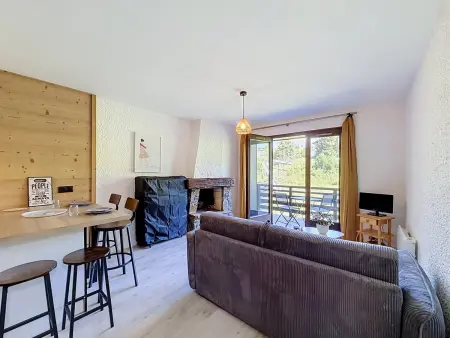 Studio 25m² vue Mont-Blanc, pied des pistes : photo 2