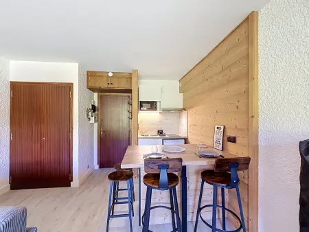 Studio 25m² vue Mont-Blanc, pied des pistes : photo 4