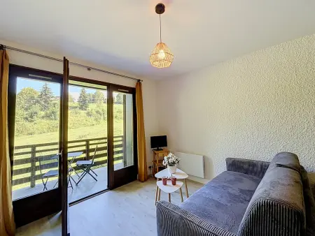 Studio 25m² vue Mont-Blanc, pied des pistes : photo 8