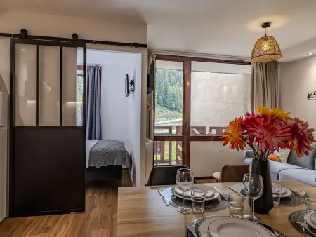 Appartement rénové 4 pers., pied des pistes à Plagne Bellecôte : photo 4