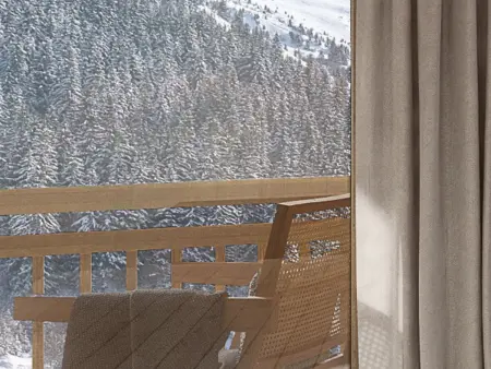 Appartement 6 pers. Méribel, vue vallée, accès pistes 200m : photo 6