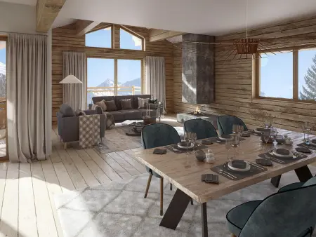 Appartement 6 pers. Méribel, vue vallée, accès pistes 200m : photo 8