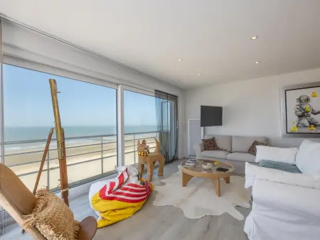 Appartement vue mer à Middelkerke, 3 chambres, piscine et parking : photo 3