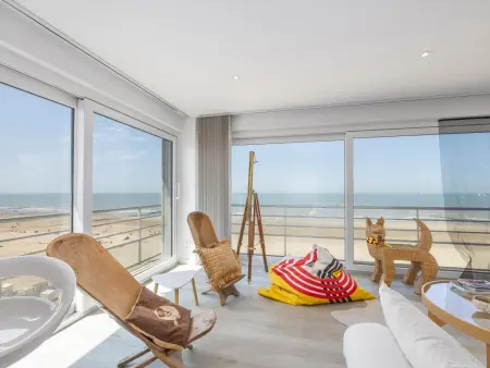 Appartement vue mer à Middelkerke, 3 chambres, piscine et parking : photo 4