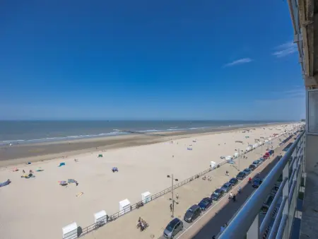 Appartement vue mer à Middelkerke, 3 chambres, piscine et parking : photo 5