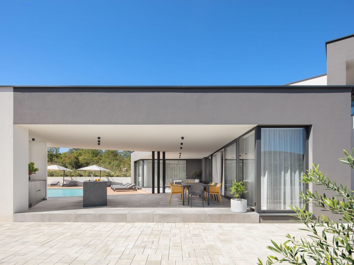 Villa H2 à Labin : 4 chambres, piscine privée, 2 ha - Photo 8