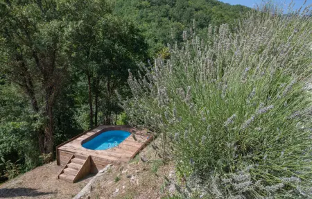Maison pierre Toscane avec piscine et rivière : photo 2