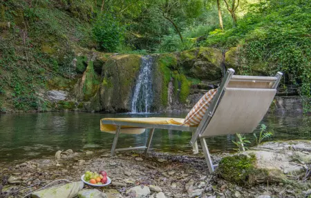 Maison pierre Toscane avec piscine et rivière : photo 3