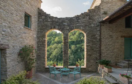 Maison pierre Toscane avec piscine et rivière : photo 8