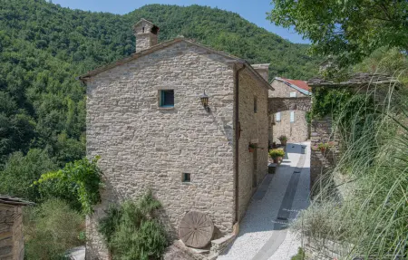 Maison pierre Toscane avec piscine et rivière : photo 12