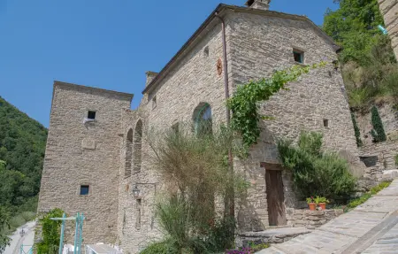 Maison pierre Toscane avec piscine et rivière : photo 13