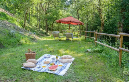 Maison pierre Toscane avec piscine et rivière : photo 15