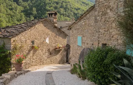 Maison pierre Toscane avec piscine et rivière : photo 27
