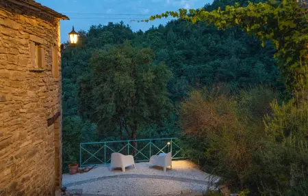Maison pierre Toscane avec piscine et rivière : photo 28