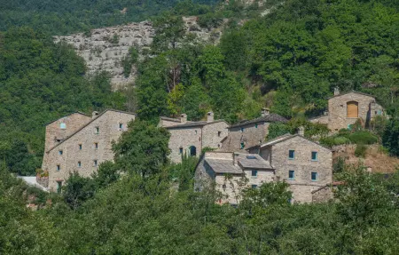 Maison pierre Toscane avec piscine et rivière : photo 33
