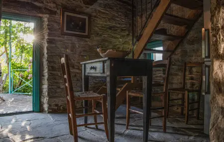 Maison pierre et poutres en Toscane, piscine & nature : photo 2