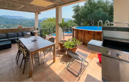 Villa les Oliviers avec piscine à Châteauneuf-Villevieille : photo 11