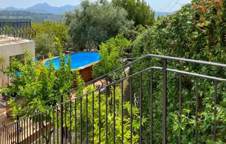 Villa les Oliviers avec piscine à Châteauneuf-Villevieille : photo 12